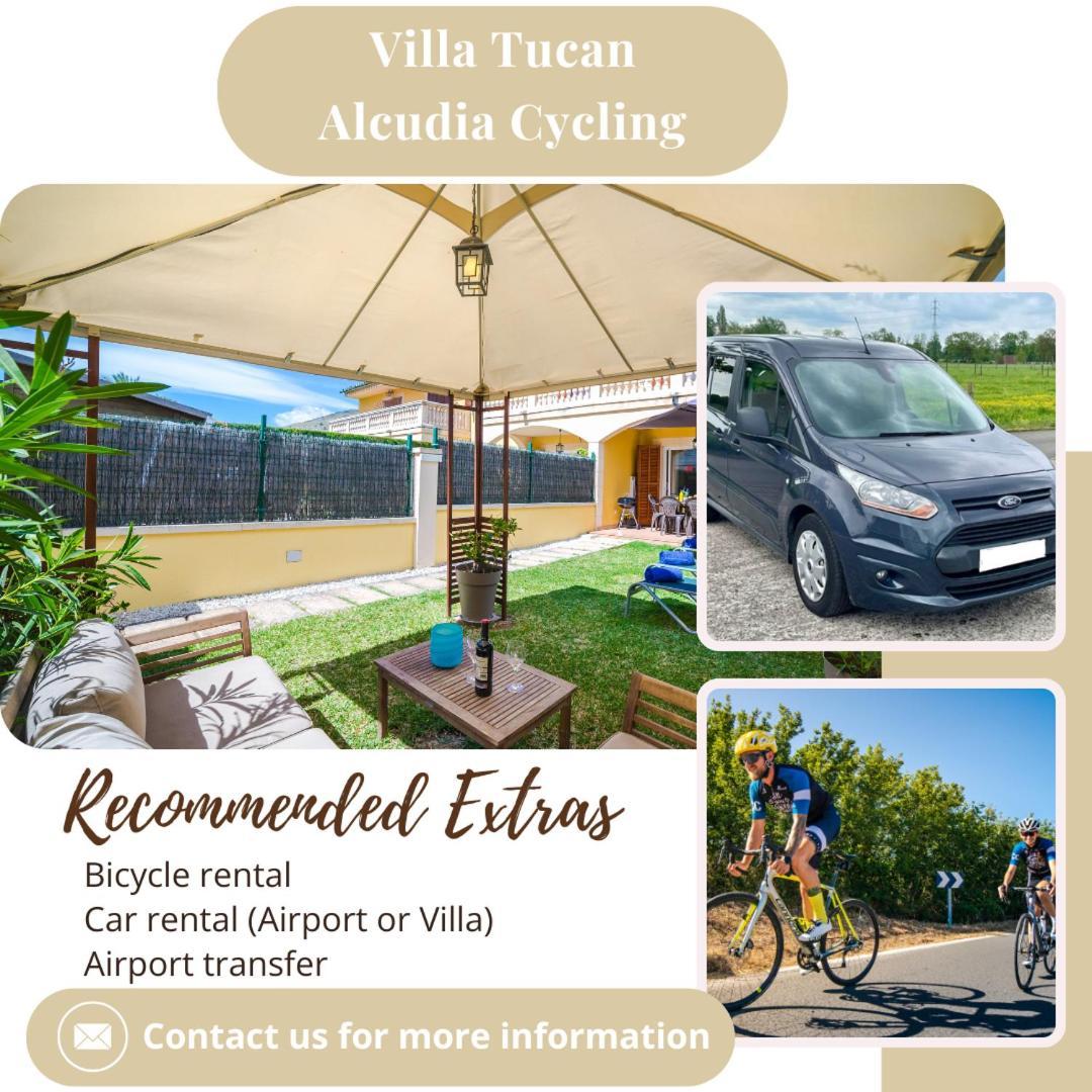 Villa Tucan Alcudia Cycling Eksteriør billede